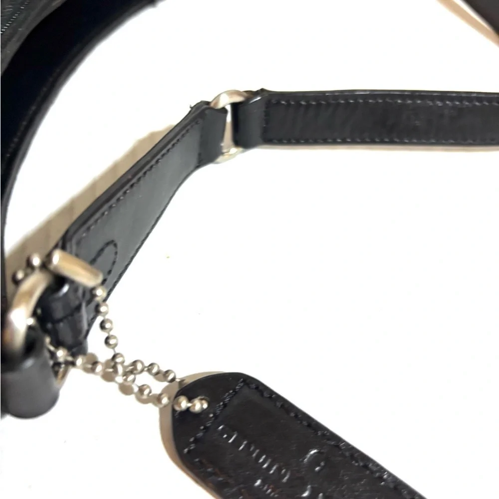 Black Leather Shoulder Bag
